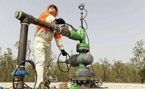 A QGC coal seam gas well head near Chinchilla will be one of 40,000 predicted to be put down in Queensland in the next five to 10 years. A QGC coal seam gas well head near Chinchilla will be one of 40,000 predicted to be put down in Queensland in the next five to 10 years.